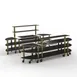 Steelite MGCMLC10MBXW Configurable Buffet Table, Back Bar, Mixed Materials 1 image