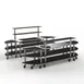 Steelite MGCMLC10MSXW Configurable Buffet Table, Back Bar, Mixed Materials, Sold per Case 1 image
