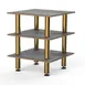 Steelite MGCMLX03GBXF 3-Tier Modular Classic Serving Station, 29x29, 35H, Grey Slate BHP Laminate Top 1 image