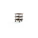 Steelite MGCMLX03WSXW 3-Tier Modular Classic Serving Station, 29x29x35, Bengali Mango Wood BHP Laminate Top 1 image