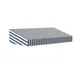 Steelite MGSADDCR0101 Mogogo Buffet Solutions Modular Cordura Canopy Cover, Large, White/Blue Stripes 1 image