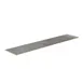 Steelite MGSCLSHG0201 71" Modular Classic Buffet Shelf, Grey Slate BHP Laminate, Bamboo Core Top, 14.5" Depth 1 image