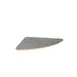 Steelite MGSCLSHG0701 14"x14" Triangle Buffet Shelf, Grey Slate BHP Laminate, Bamboo Core Top 1 image