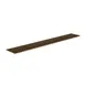 Steelite MGSCLSHW0501 80" Modular Classic Bar Shelf, 12" Depth, Bengali Mango Wood BHP Laminate Top 1 image