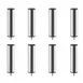 Steelite MGSLEGSS1501 Mogogo Buffet Solutions Modular Segments, 12", Stainless Steel, 8 per Set 1 image
