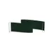 Steelite MGSQCOGP0101 Mogogo Buffet Solutions Modular Classic Quick Cover, Jungle Green, Plastic Construction, Large Shelf 1 image