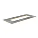 Steelite MGSSTPHG1101 Mogogo Buffet Table, 71" x 29-3/4", Bengali Mango Wood BHP Laminate Top 1 image