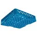 Carlisle RP14 OptiClean Blue Full Size Dishwasher Rack, 2-1/4H Pegs, Polypropylene 2 image