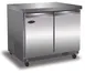 Serv-Ware UCF-36-HC-T 36" 2-Door Undercounter Freezer, Stainless Steel, 7.7 cu. ft., 115V, 1/2 HP 1 image