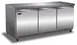 Serv-Ware UCR-72-HC-T 72" 3-Door Undercounter Refrigerator, Stainless Steel Exterior, 18 cu. ft. 1 image