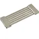 AllPoints 168284 Blade Assembly – 1/2" Cut, 6 Stainless Steel Blades for Commercial Vegetable Slicer 1 image
