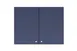 Summit CABMN2418 24"W x 18"H Wall-Mounted Cabinet, Midnight Navy, French Door, Soft-Close, 6-Way Adjustable Hinging 1 image