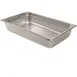 AllPoints 1331295 Full‑Size 4" Deep Perforated 24‑Gauge Stainless Steel Steam Table Pan – NSF 1 image