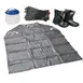 AllPoints 1331359 Fryer Filtering Protection Kit Neoprene Gloves, Boots, Face Shield, Apron 1 image