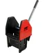 AllPoints 1591104 Mop Wringer – Green/Red Downpress Operation, Heavy‑Duty Floor Bucket Wringing Tool 1 image