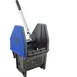 AllPoints 1591192 Mop Wringer – 18" H x 7-7/8" W Blue Plastic, Chrome‑Plated Steel Handle, Downpress 1 image