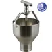 AllPoints 2802151 Donut Batter Dispenser, 1‑9/16" Belshaw Style, Condiment Holder, Stainless Steel 1 image