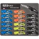 AllPoints 2802280 Accusharp ParaForce Pocket Knife 3" Blade 4" Folding Handle Clip Lock - 18/Case 1 image