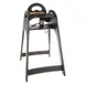 AllPoints 86385 Plastic High Chair for Restaurant Seating 1 image