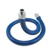 Dormont 16100BP72 Blue Hose 72" Stainless Steel Moveable Gas Connector Hose, 1" Diameter 3 image