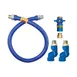Dormont 16100BPCF2S60 Safety Quik 60" Gas Connector Kit w/ (2) Swivel MAX, 1" Diameter 1 image