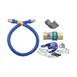 Dormont 16100BPQR24 SnapFast 24" Gas Connector Kit w/ Elbow and Restraining Cable, 1" Dia.  2 image