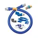 Dormont 16100BPQSR48PSSnapFast 48" Gas Connector Kit w/ One Swivel, Safety Set, 1" Dia. 1 image