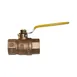 Dormont 16100BPV24BXFT 24" Blue Hose Food Truck Grade Gas Connector Kit w/ (2) Elbows, 1" Dia. 4 image