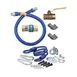 Dormont 16100KIT24 Deluxe SnapFast 24" Gas Connector Kit w/ Two Elbows, Restraining Cable, 1" Dia. 2 image