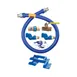 Dormont 16100KIT2S36PS Deluxe SnapFast 36" Gas Connector Kit w/ Two Swivels, Safety Set, 1" Dia. 2 image