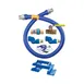 Dormont 16100KIT2S60PS Deluxe SnapFast 60" Gas Connector Kit, Two Swivels, Safety Set, 1" Dia. 2 image