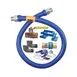 Dormont 16100KIT36PS Deluxe SnapFast 36" Gas Connector Kit w/ Two Elbows, Safety Set, 1" Dia 1 image
