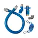 Dormont 16100KITCFS36 Safety Quik 36" Gas Connector Kit, Swivel MAX, Elbow, Restraining Cable, 1 Dia 1 image