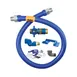 Dormont 16100KITCFS48PS Safety Quik 36" Gas Connector Kit, Swivel MAX, Elbow, Safety Set, 1 Dia 1 image