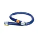 Dormont 16125BP60 Blue Hose 60" Stainless Steel Moveable Foodservice Gas Connector, 1-1/4" Dia. 2 image