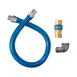 Dormont 16125BPQ60 SnapFast 60" Moveable Gas Connector Kit w/ Elbow, 1-1/4" Diameter 1 image