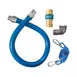 Dormont 16125BPQR36 SnapFast 36" Gas Connector Kit w/ Restraining Cable, 1-1/4" Diameter 1 image