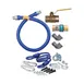 Dormont 16125KIT48 Deluxe SnapFast 48" Gas Connector Kit, Two Elbows, Restraining Cable, 1-1/4" Dia. 2 image