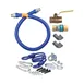 Dormont 16125KIT60 Deluxe SnapFast 60" Gas Connector Kit, Two Elbows, Restraining Cable, 1-1/4" Dia 2 image