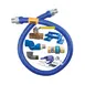 Dormont 16125KITS48PS Deluxe SnapFast 48" Moveable Gas Connector Kit w/ Safety-Set, 1-1/4" Diameter 1 image