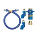 Dormont 1650BPCF2S36 Safety Quik 36" Moveable Gas Connector Kit, Double Swivel MAX, 1/2" Diameter 1 image
