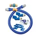 Dormont 1650BPQ2SR48BXPS SnapFast 48" Gas Connector Kit, Two Swivels, Safety Set, 1/2" Dia, in Box 1 image