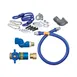Dormont 1650KITCFS36 Deluxe Safety Quik 36" Gas Connector Kit, Swivel MAX, Elbow and Restraining Cable 2 image