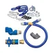 Dormont 1650KITCFS60 Deluxe Safety Quik 60" Gas Connector Kit, Swivel MAX, Elbow and Restraining Cable 1 image