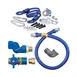 Dormont 1650KITCFS72Deluxe Safety Quik 72" Gas Connector Kit, Swivel MAX, Elbow and Restraining Cable 1 image