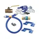 Dormont 1650KITS36PS Deluxe SnapFast 36" Gas Connector Kit, Swivel MAX, Elbow, Safety Set 1 image