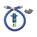 Dormont 1675BPCF60 Safety Quik 60" Gas Connector Kit w/ Elbow, 3/4" Diameter 1 image