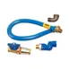 Dormont 1675BPCFS48BX Safety Quik 48" Gas Connector Kit w/ Swivel MAX, Elbow, 3/4" Dia., in Box 1 image