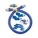 Dormont 1675BPQ2SR36BXPS SnapFast 36" Gas Connector Kit w/ Double Swivel MAX, Snap'N Go, Safety Set 1 image