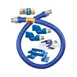 Dormont 1675BPQ2SR36PS SnapFast 36" Gas Connector Kit w/ Double Swivel MAX, Snap'N Go, Safety Set 1 image